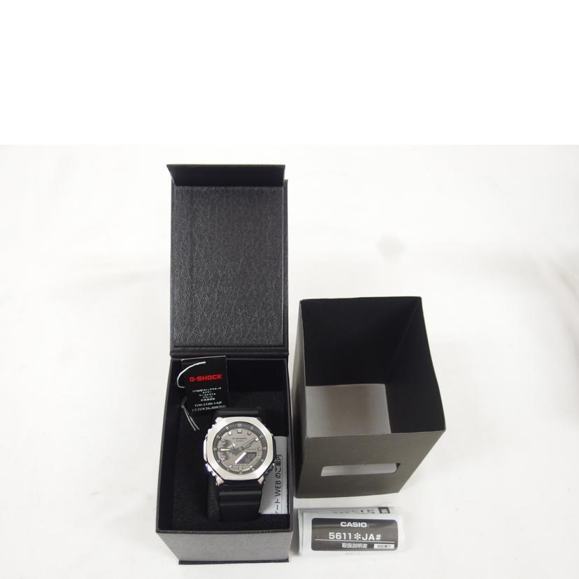 CASIO カシオ/G-SHOCK/2100シリーズ/メタルカバード/クォーツ/GM-2100-1AJF/B6K***/Aランク/04【中古】 CASIO（カシオ） カシオ/G-SHOCK/2100シリーズ/メタルカバード