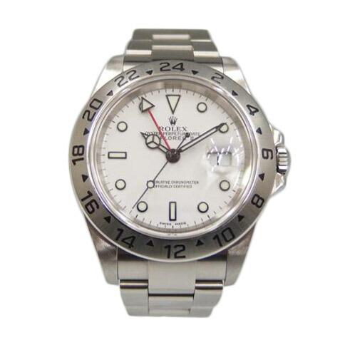 ROLEX ロレックス/エクスプローラーII/白文字盤/16570/D02****/Aランク/82【中古】 ROLEX（ロレックス） ロレックス/エクスプローラーII/白文字盤/16570