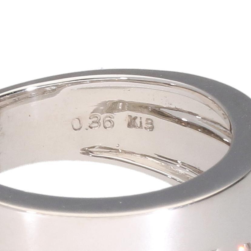 ヴァンドーム青山 【リエッコ】 VENDOMEAOYAMA/K18ダイヤリング0.36ct #11.5/ABランク/59【中古】