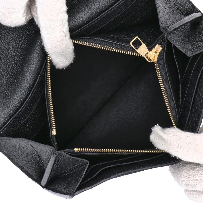 LOUIS VUITTON ルイ・ヴィトン/ポルトフォイユ・サラ/アンプラント/ノワール/M61182/RFI*/ABランク/85【中古】 LOUIS VUITTON（ルイ・ヴィトン） ルイ・ヴィトン/ポルトフォイユ