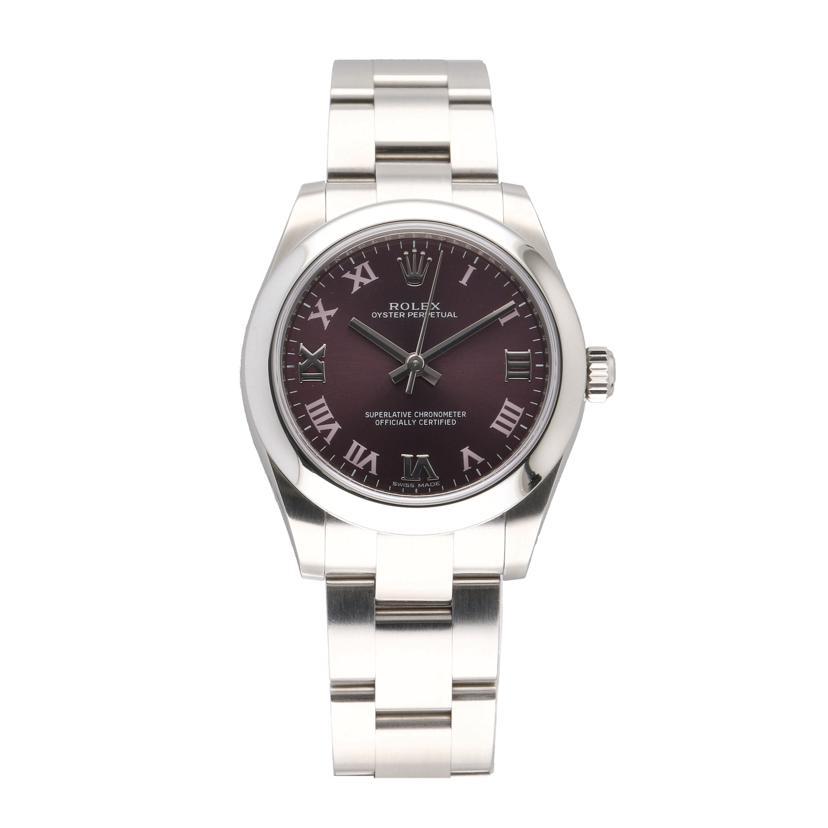 ROLEX ロレックス/オイスターパーペチュアル・ボーイズ/レッドグレープ/177200/4VA*****/Aランク/19【中古】 ROLEX（ロレックス） ロレックス/オイスターパーペチュアル・ボーイズ