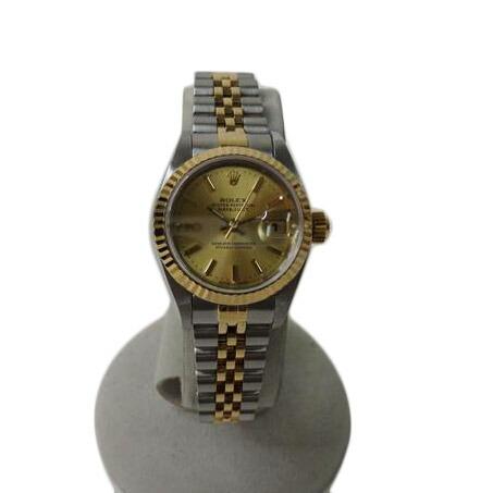 ROLEX ロレックス/デイトジャスト・レディース・SS×YG/K番/79173/K29****/Aランク/84【中古】 ROLEX - ROLEX ロレックス/デイトジャスト・レディース・SS×YG/K番