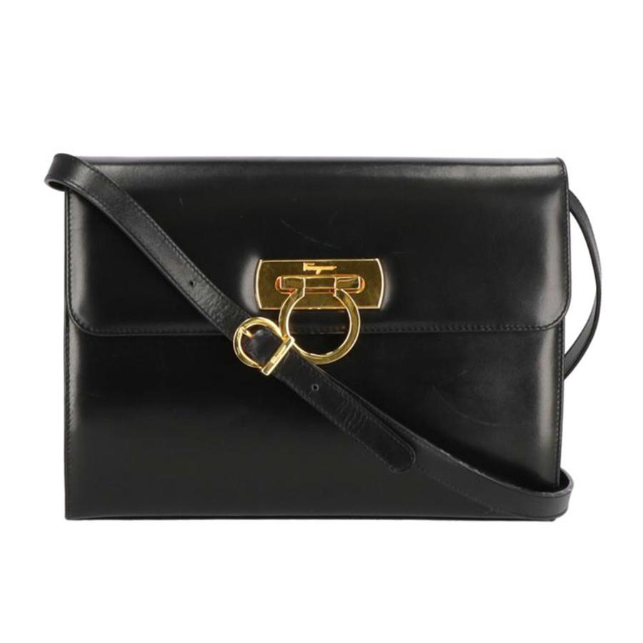 Salvatore Ferragamo サルバトーレフェラガモ/ガンチーニショルダーバッグ/E215722/Aランク/09【中古】 FERRAGAMO（フェラガモ） Salvatore Ferragamo サルバトーレフェラガモ