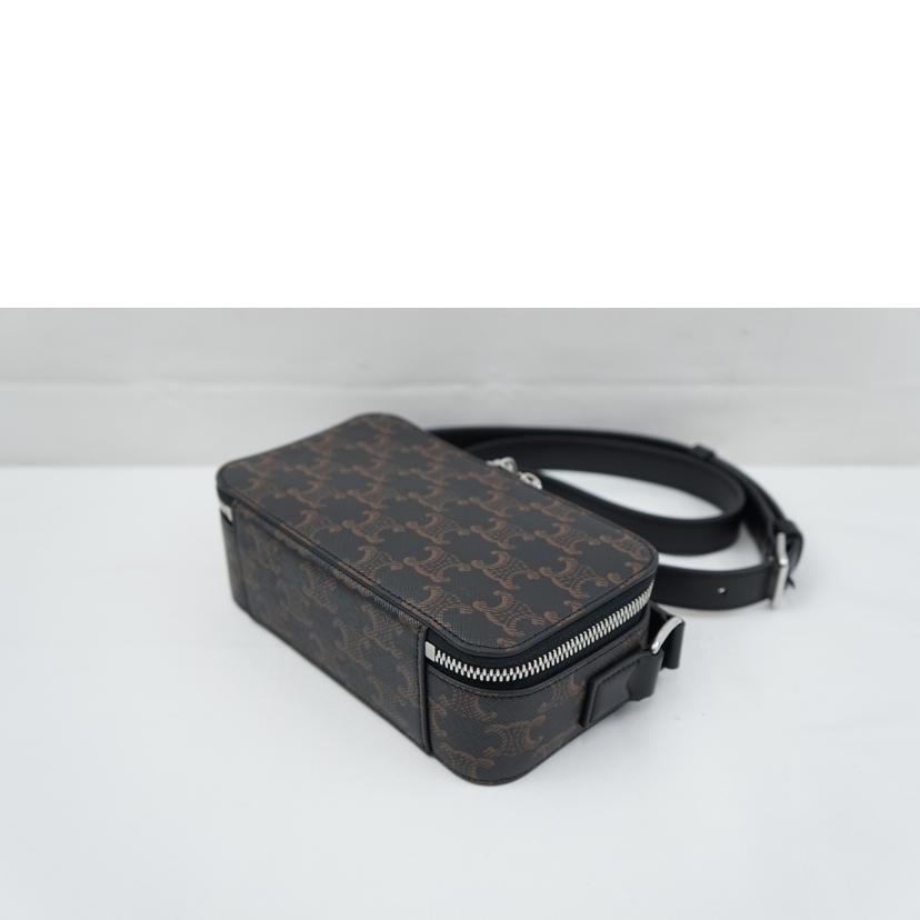 CELINE セリーヌ/トリオンフ ミニショルダー/E-P******/Aランク/67【中古】 CELINE（セリーヌ） セリーヌ/トリオンフ ミニショルダー/E-P******/A