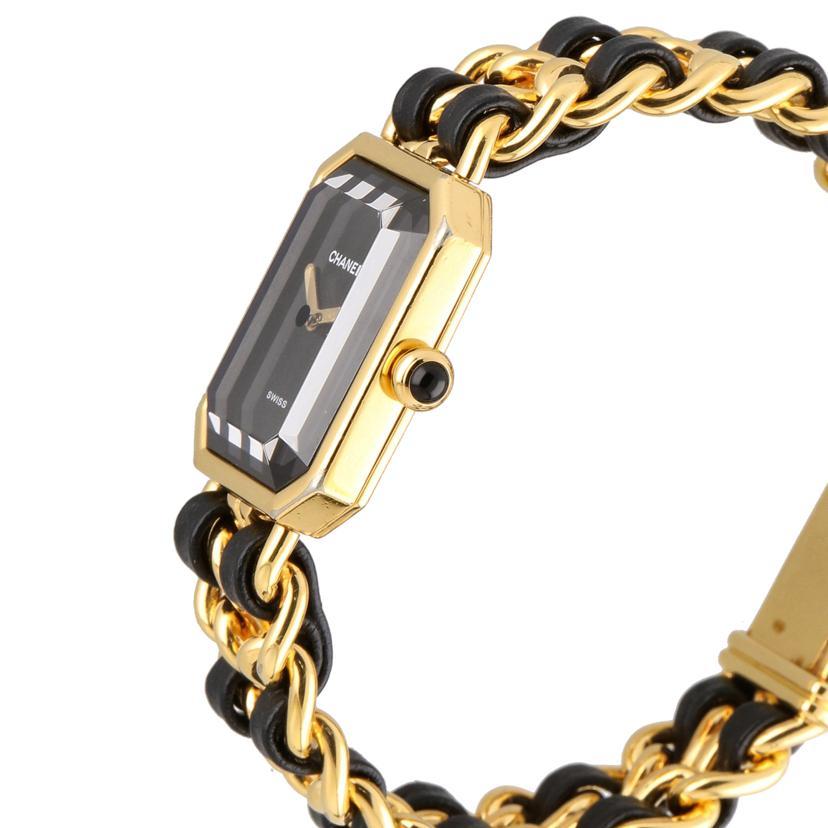 CHANEL シャネル/プルミエールMサイズ/レディース/クオーツ/H0001/E.S******/ABランク/22【中古】 CHANEL シャネル プルミエール M 腕時計 GP H0001 クオーツ レディース
