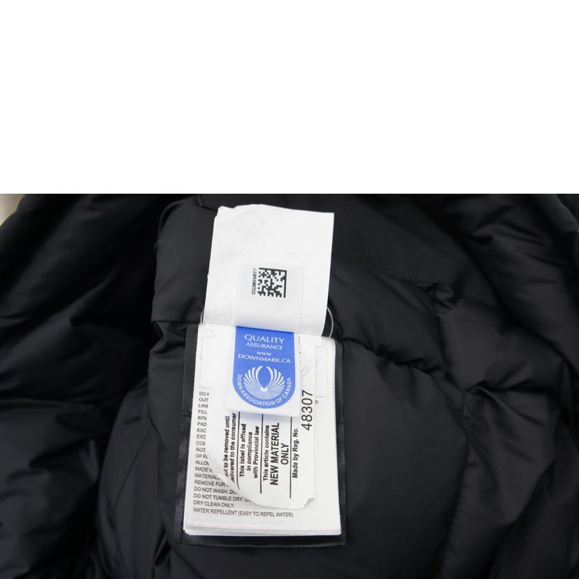 CANADA GOOSE カナダグース/コヨーテファーロゴワッペン付きフーデット