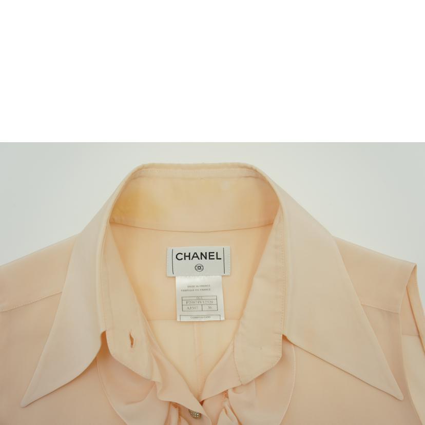 CHANEL  シャネル/フリルシャツ/BCランク/19【中古】 CHANEL - CHANEL シャネル/フリルシャツ/BCランク/19【中古】の通販 by