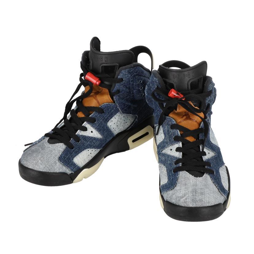 NIKE ナイキ/AIR JORDAN6 WASHED DENIM/CT5350-401/Bランク/19【中古】 NIKE（ナイキ） ナイキ/AIR JORDAN6 WASHED DENIM/CT5350-401/Bランク