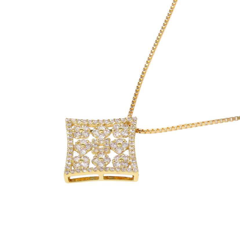 K18ダイヤネックレス1.03ct/ABランク/19【中古】 : ワンダー