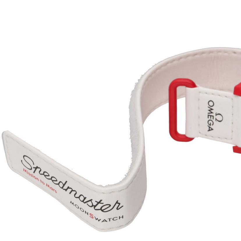 OMEGA×swatch オメガ×スウォッチ/ムーンスウォッチ/NISSION TO MARS/クオーツ/SO33R100/Aランク/19【中古】 OMEGA（オメガ） OMEGA×swatch オメガ×スウォッチ/ムーンスウォッチ