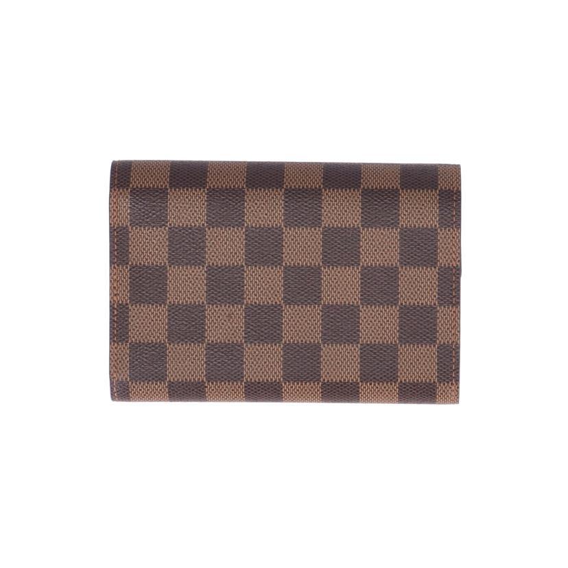 LOUIS VUITTON ルイ・ヴィトン/ポルトフォイユ・アレクサンドラ/ダミエ・エベヌ/N63067/CA3***/Aランク/19【中古】 LOUIS VUITTON ルイ・ヴィトン/ポルトフォイユ・アレクサンドラ/ダミエ