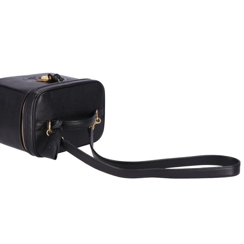 シャネル CHANEL バニティバッグ ブラック キャビアスキン ココマーク 美品】CHANEL シャネル バニティバッグ ココマーク キャビア