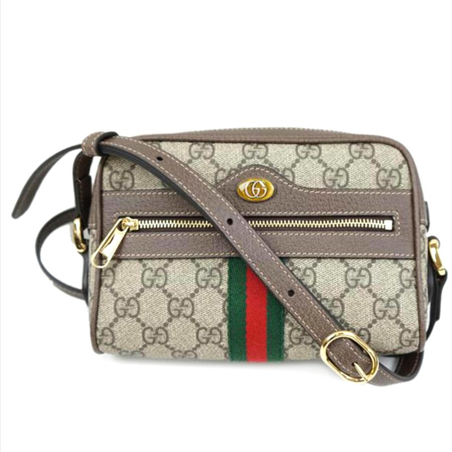 GUCCI グッチ/GGスプリーム オフィディアミニショルダー/517350/562***/SAランク/67【中古】 GUCCI（グッチ） グッチ/GGスプリーム オフィディアミニショルダー