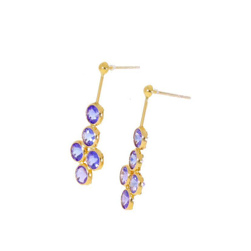 K18タンザナイトピアス/Aランク/92【中古】 : ワンダーレックスヤフー