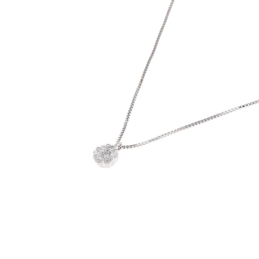 K18WGダイヤネックレス0.20ct/Aランク/76【中古】 : ワンダーレックス