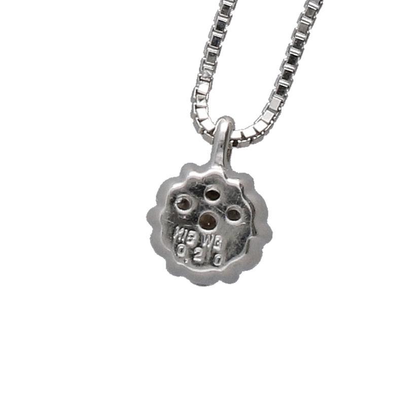 K18WGダイヤネックレス0.20ct/Aランク/76【中古】 : ワンダーレックス