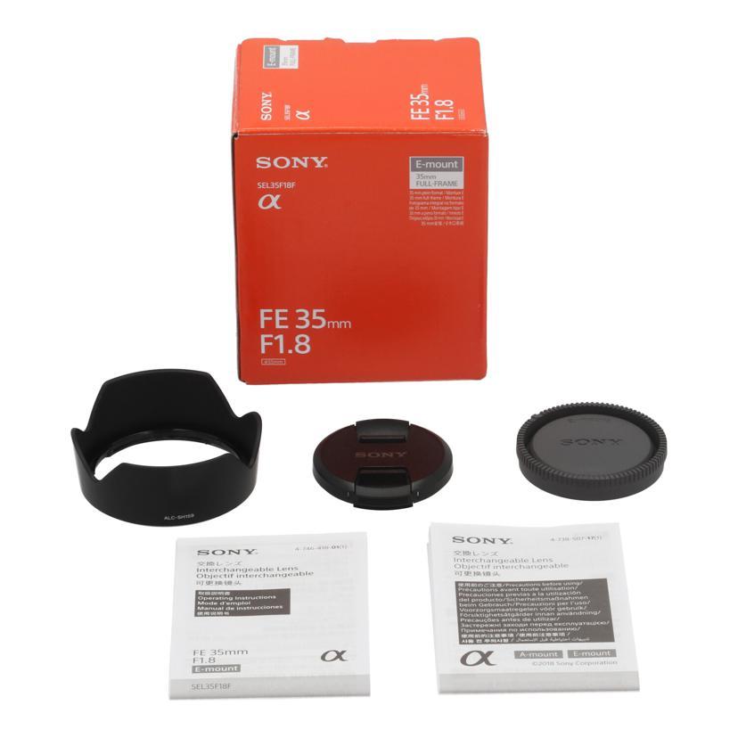 SONY ソニー/交換レンズ/35mm/SEL3518F/S011966342H/Bランク/18【中古】 SONY（ソニー） ソニー/交換レンズ/35mm/SEL3518F/S011966342H/Bランク