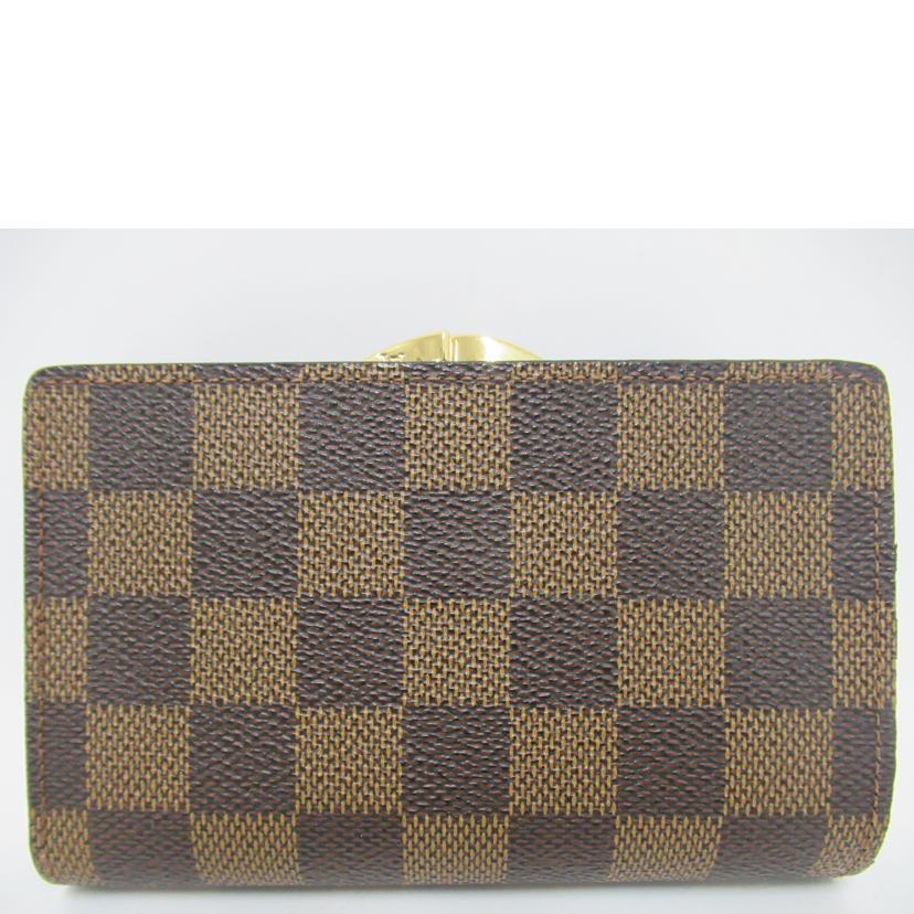 LOUIS VUITTON ルイ・ヴィトン/ポルトモネ・ヴィエノワ/ダミエ/N61664/MI0***/SAランク/63【中古】 LOUIS VUITTON（ルイ・ヴィトン） ルイ・ヴィトン/ポルトモネ