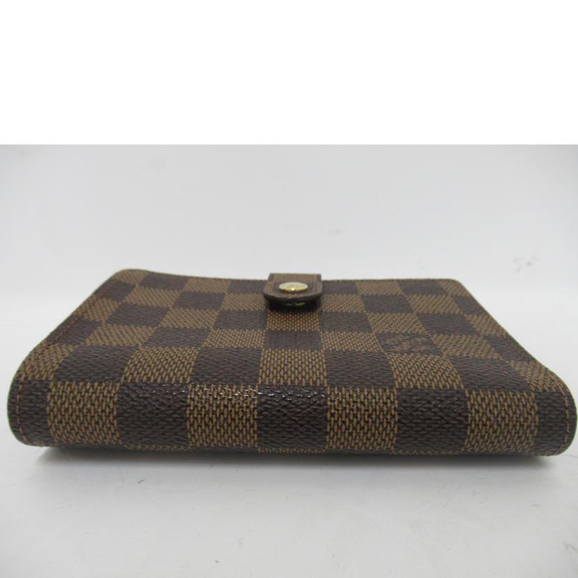 LOUIS VUITTON ルイ・ヴィトン/ポルトモネ・ヴィエノワ/ダミエ/N61664/MI0***/SAランク/63【中古】 LOUIS VUITTON（ルイ・ヴィトン） ルイ・ヴィトン/ポルトモネ
