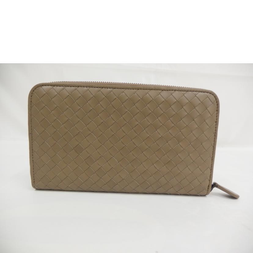 BOTTEGA ボッテガ/イントレチャートジップラウンドファスナー/Aランク/82【中古】 BOTTEGA ボッテガ/イントレチャートジップラウンドファスナー/Aランク