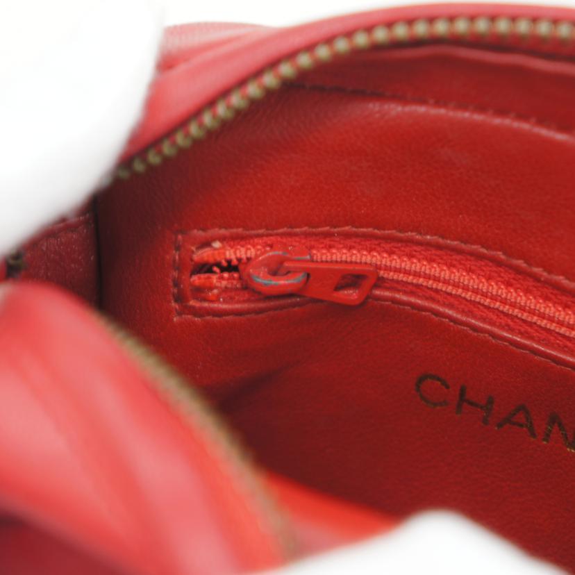 CHANEL シャネル/ラム ミニショルダーバッグ/Bランク/92【中古】 CHANEL（シャネル） シャネル/ラム ミニショルダーバッグ/Bランク/92