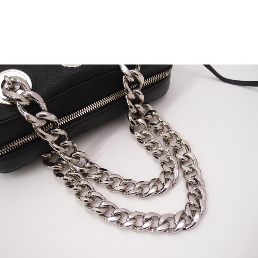 PRADA プラダ/パンチングチェーンショルダー/ブラック/117/Aランク/69【中古】 PRADA（プラダ） プラダ/パンチングチェーンショルダー/ブラック/117/A