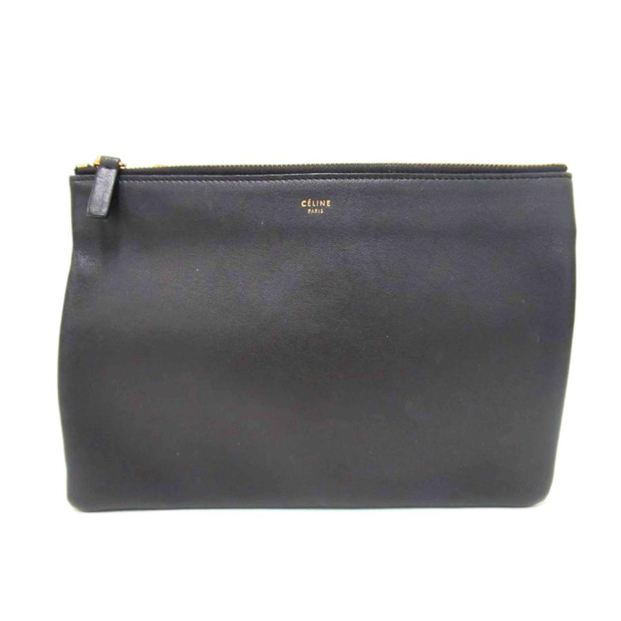 CELINE/トリオ/ショルダー/レザー/W-CU-3125 W-AT-2195/ABランク/63【中古】 CELINE（セリーヌ） CELINE/トリオ/ショルダー/レザー/W-CU-3125 W-AT