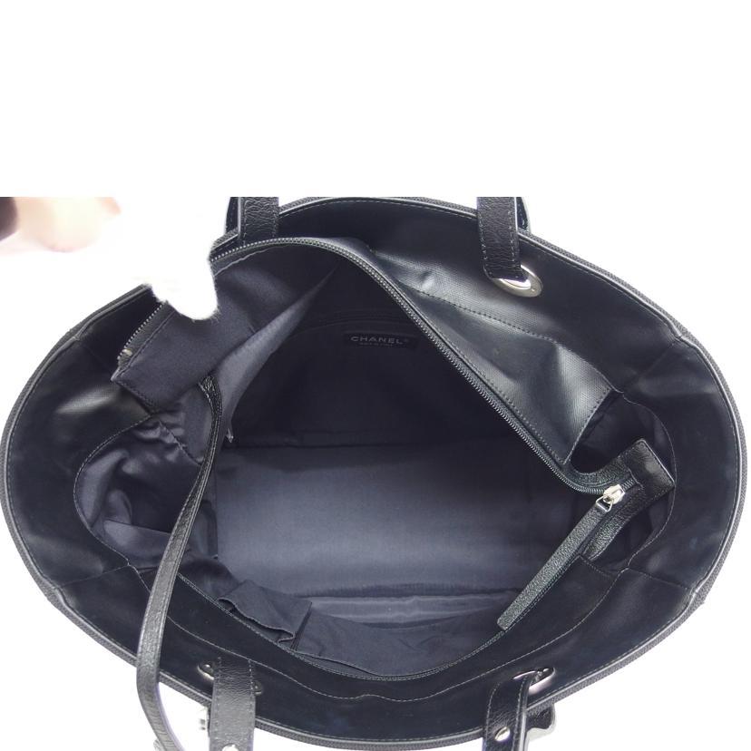 質屋】送料無料！CHANEL シャネル パリビアリッツトートGM（黒）
