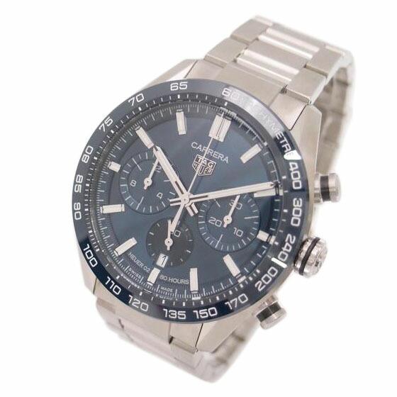TAG Heuer タグホイヤー/カレラ・ホイヤー02・クロノグラフ/メンズ/自動巻/CBN2A1A.BA0643/WZZ****/SAランク/69【中古】 TAG HEUER（タグ・ホイヤー） タグホイヤー/カレラ・ホイヤー02