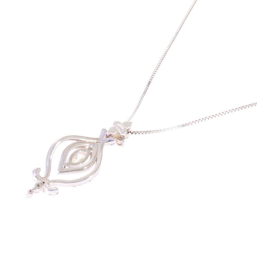 K18WGダイヤネックレス0.301/0.51ct/Aランク/59【中古】 : ワンダー