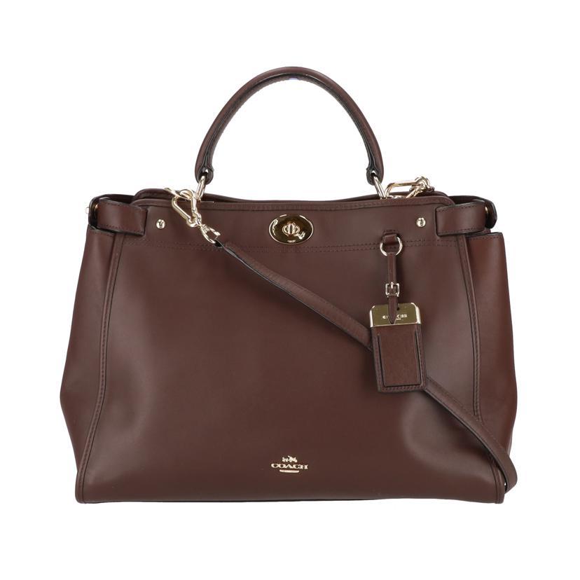 COACH（コーチ） コーチ/2Wayショルダーバッグ/レザー/ブラウン/33549