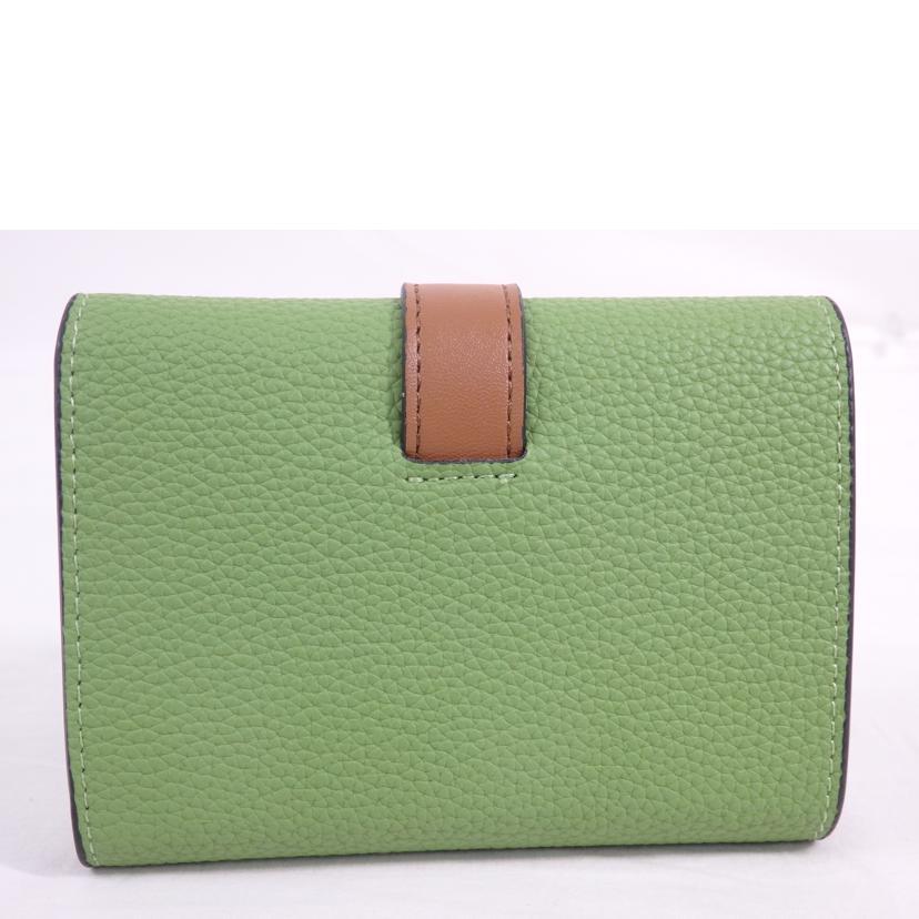 LOEWE バーティカルウォレット グリーン 楽天市場】Loewe ロエベ ぺブル バーティカル ウォレット