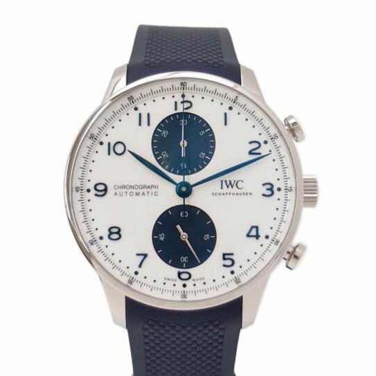 IWC アイダブリューシー/ポルトギーゼ・クロノグラフ/2022年購入/自動巻き/IW381620 /638****/Aランク/69【中古】 IWC アイダブリューシー/ポルトギーゼ・クロノグラフ/2022年購入/自動