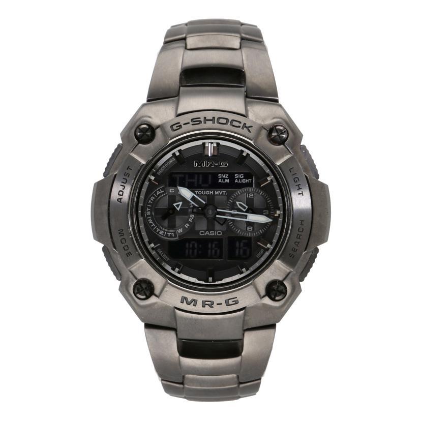 CASIO カシオ/G−SHOCK/MR−G/電波ソーラー/MRG-7700B-1BJF/300***/Aランク/19【中古】 CASIO（カシオ） カシオ/G−SHOCK/MR−G/電波ソーラー/MRG-7700B-1BJF