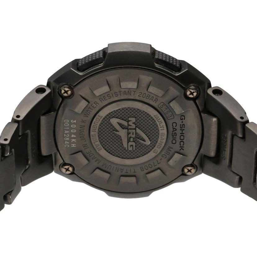 CASIO カシオ/G−SHOCK/MR−G/電波ソーラー/MRG-7700B-1BJF/300***/Aランク/19【中古】 CASIO（カシオ） カシオ/G−SHOCK/MR−G/電波ソーラー/MRG-7700B-1BJF