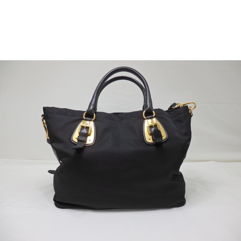 PRADA（プラダ） プラダ/2wayナイロンハンドバッグ/黒/BN1902/165/AB