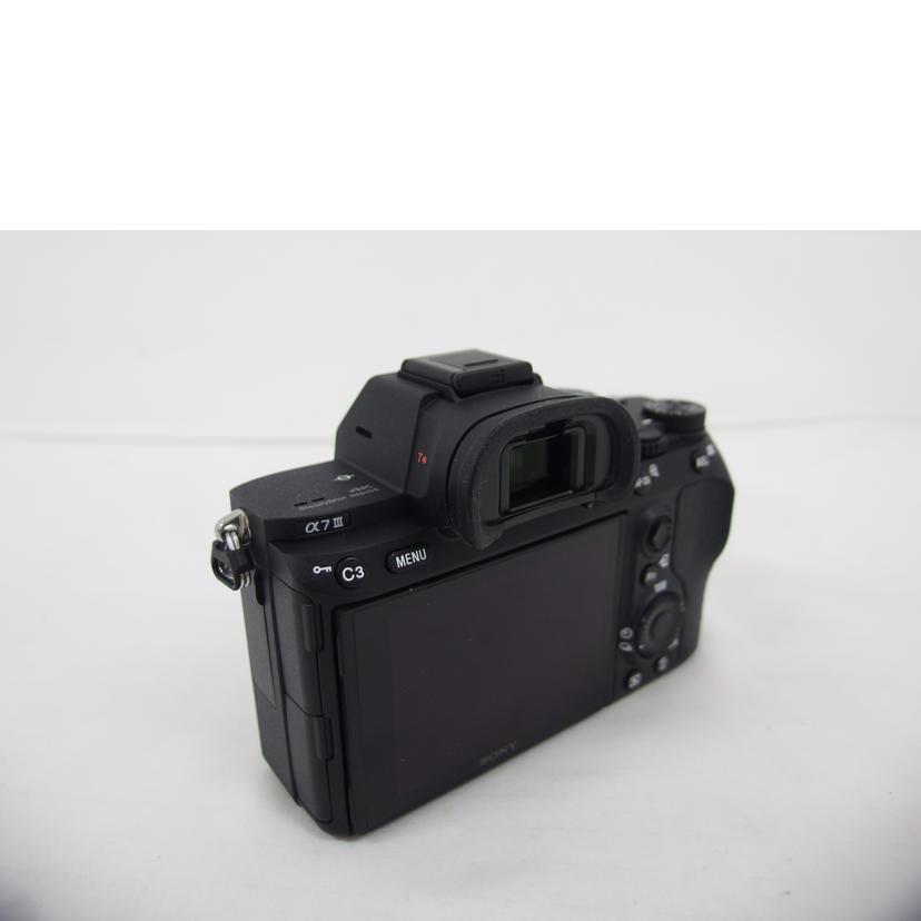 SONY ソニー/α7 III/ミラーレスデジタル一眼/ボディ/ILCE-7M3/3035010/ABランク/04【中古】 SONY（ソニー） ソニー/α7 III/ミラーレスデジタル一眼/ボディ/ILCE
