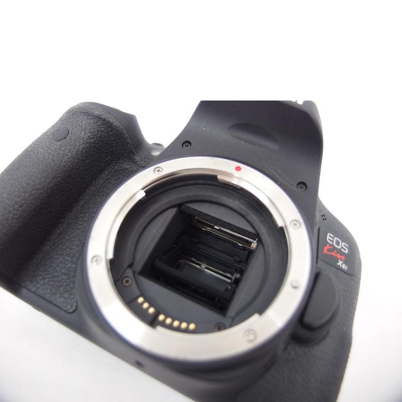 CANON/EOSkissX8i ボディ/291032006494/ABランク/18【中古】 キヤノン（Canon） CANON/EOSkissX8i ボディ/291032006494/ABランク/18