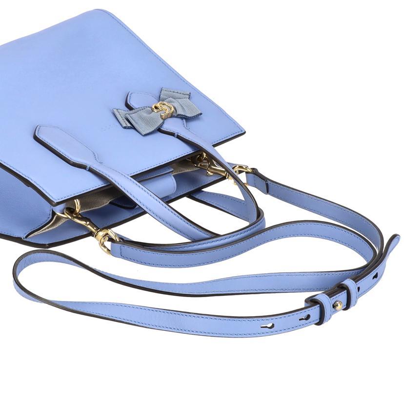 GUCCI グッチ/GGリボン レザー2WAYハンド/443089/525***/SA