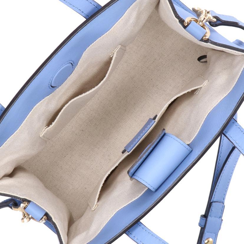 GUCCI グッチ/GGリボン レザー2WAYハンド/443089/525***/SA