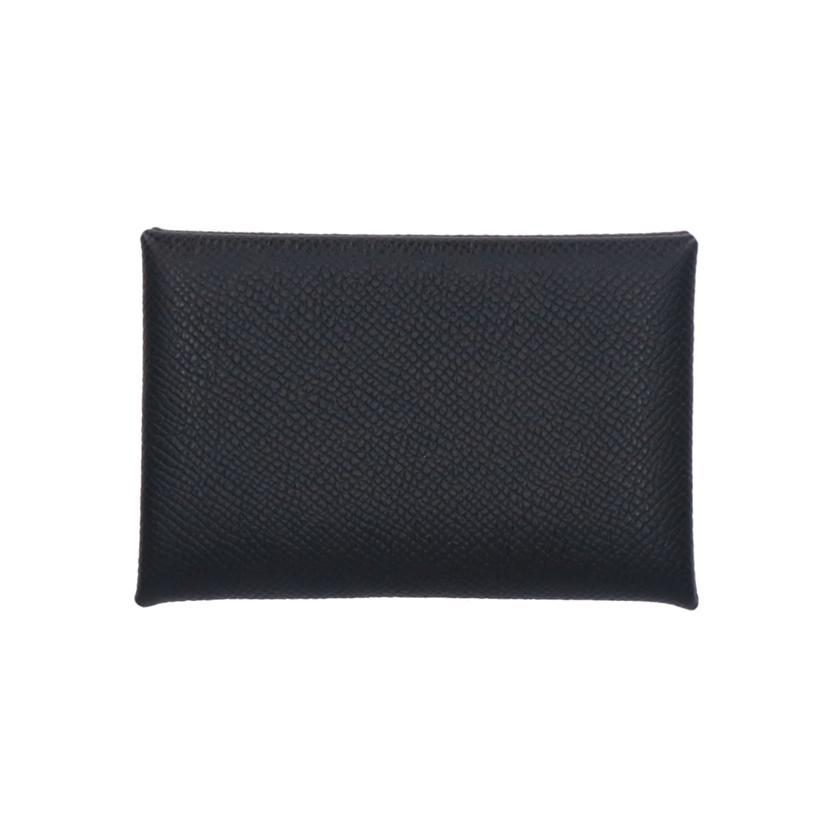 HERMES エルメス/カルヴィ/ヴォーエプソン/ノワール/WS0**********/SAランク/75【中古】 HERMES（エルメス） エルメス/カルヴィ/ヴォーエプソン/ノワール/WS0