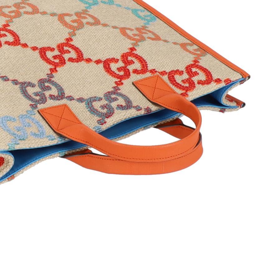 GUCCI グッチ/GGチルドレンズ サイケデリックトート/リネン