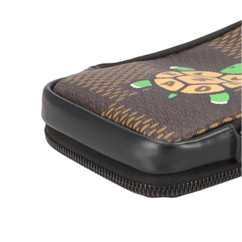LOUIS VUITTON ルイ・ヴィトン/ダブルフォンポーチ/N40377/RFI*/ABランク/19【中古】 LOUIS VUITTON（ルイ・ヴィトン） ルイ・ヴィトン/ダブルフォンポーチ