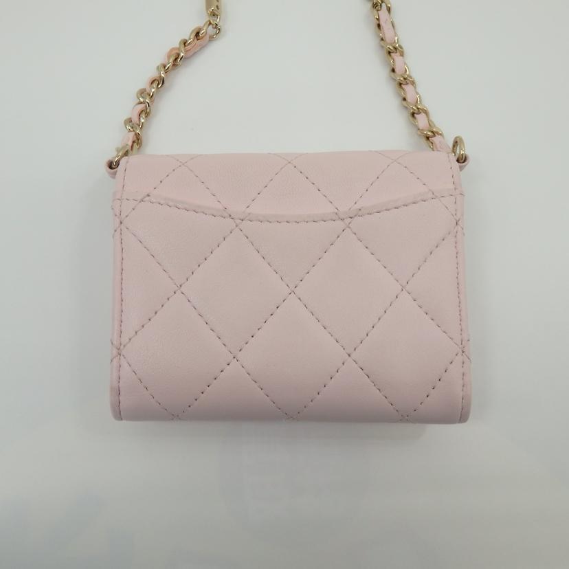 CHANEL シャネル/ミニマトラッセパールチェーンウォレット/AP2583/321*****/ABランク/06【中古】の画像