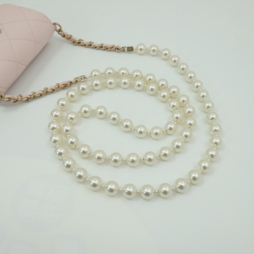 CHANEL シャネル/ミニマトラッセパールチェーンウォレット/AP2583/321*****/ABランク/06【中古】の画像