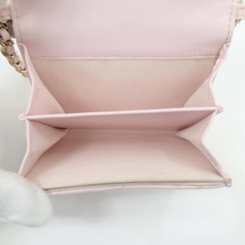 CHANEL シャネル/ミニマトラッセパールチェーンウォレット/AP2583/321*****/ABランク/06【中古】の画像