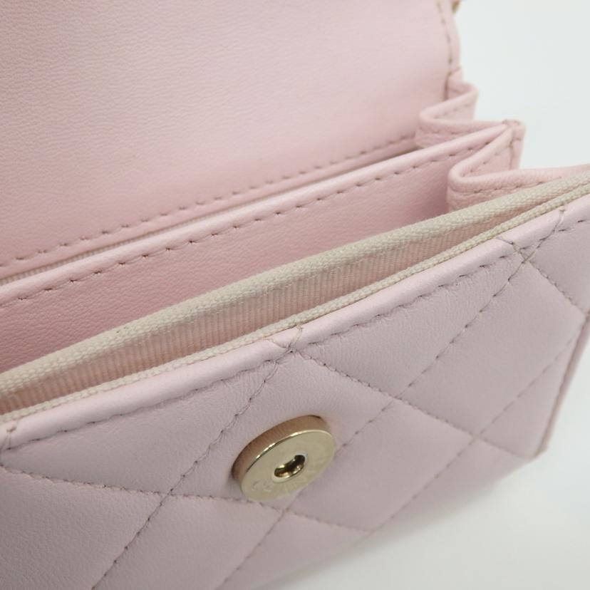 CHANEL シャネル/ミニマトラッセパールチェーンウォレット/AP2583/321*****/ABランク/06【中古】の画像