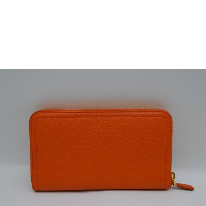 PRADA プラダ/ヴィッテロダイノラウンドファスナー長財布/パヤヤ/1M0506/203/SAランク/89【中古】 PRADA（プラダ） プラダ/ヴィッテロダイノラウンドファスナー長財布