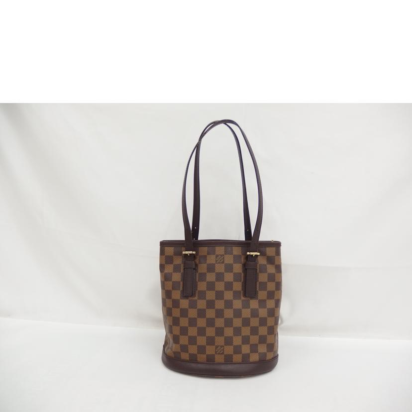 【リペア等なし＊正規の極美品】LOUIS VUITTON マレ ダミエ・エベヌ 正規品美品】ルイ・ヴィトン マレ ダミエ・エベヌ/PVC/BRW