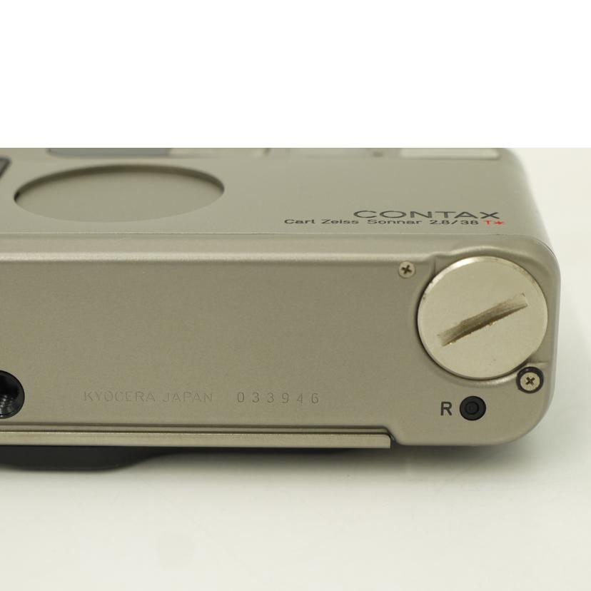 CONTAX コンタックス/コンパクトカメラ/T2 チタンシルバー